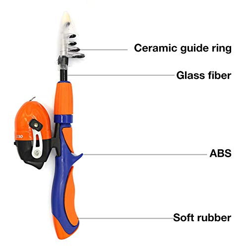 MANGGUO Set di canne da Pesca per Principianti per...