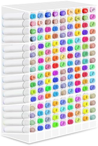 Organizador de Canetas de Acrílico, Organizador de Caneta Touch, ...