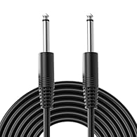 VKheroKV guitar cord with 24AWG 4N oxygen-free-copper center conductors provides enhanced signal transfer. OFC spiral shield and conductive PVC shield to block interference from outside sources. Suitable for mixer, power amplifier, microphone, effect...