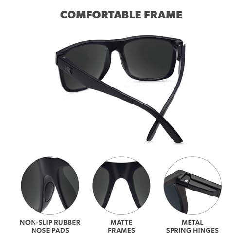 Image of Knockaround Large Polarized Sunglasses for Men & Women - UV400 Protection