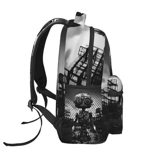 Sac à dos décontracté pour ordinateur portable léger pour éviter le mal de dos