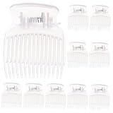 DEARMAMY 10pcs Hot Curler Clips Hair Roller Jaw Clamps for Curling Styling Perming Strong Load-bearing Capacity for Salon Use