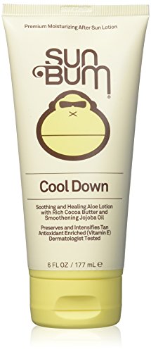 Sun Bum Cool Down Hydrating After Sun Lotion, Hypoallergenic, Aloe, Cocoa Butter