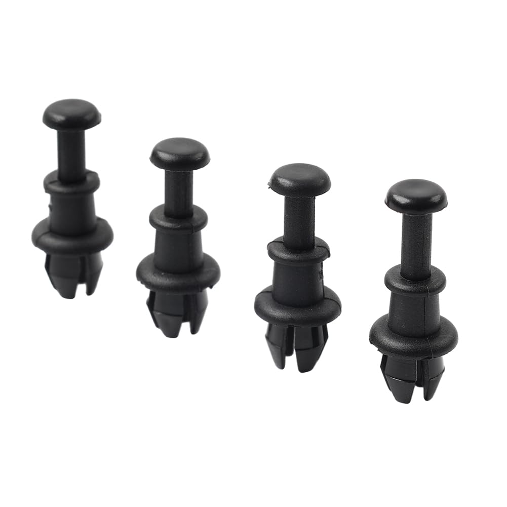 Liru 1M6867574A Hook Holder Automotive Clips Rear Boot Parcel Shelf String 4 Pcs Black For Audi Q2 all models 4 Pcs