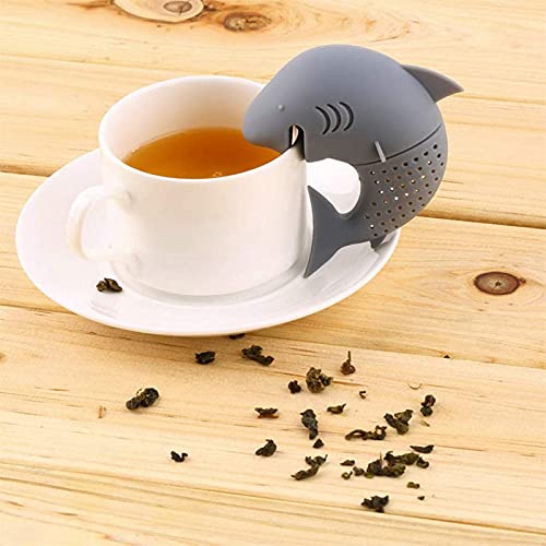 Colador de té de silicona 2 piezas bola de té reutilizable Filtro de bola de té infusor de té de silicona Forma de… - Imagen 8