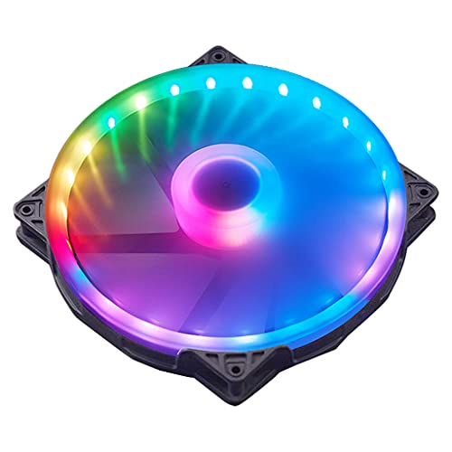 Refroidisseurs de processeur LED 200 mm avec flux d'air à haute efficacité - 6