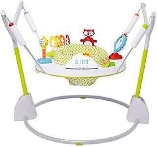 Skip Hop Baby Jumper: Jumpscape Fold-Away Jumper with Bounce Counter, Explore & More