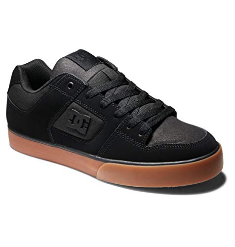 Image of DC Mens Pure Low Top Lace Up Casual Skate Shoe SneakerSkate Shoe