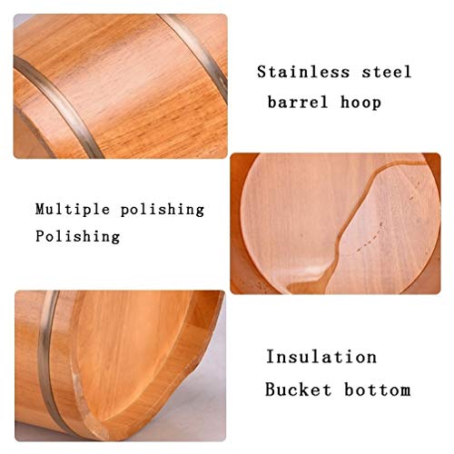 Barril de Madera para Spa de Pies Grande miniatura 2