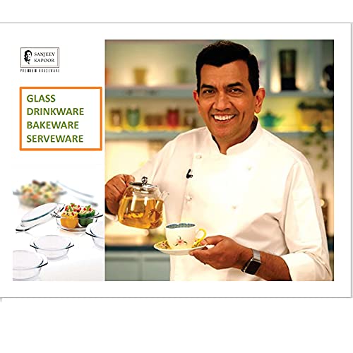 Image of Sanjeev Kapoor Mexico Beer Tumbler, 350 ml, Set of 6, Transparent, Standard (SKB1745M-1)