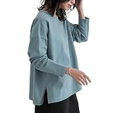 ノアールレーベル オシャレウォーカー 【バスクコットンロンT】 レディース トップス 長袖 カットソー コットン100％ 綿100％ 11tn021