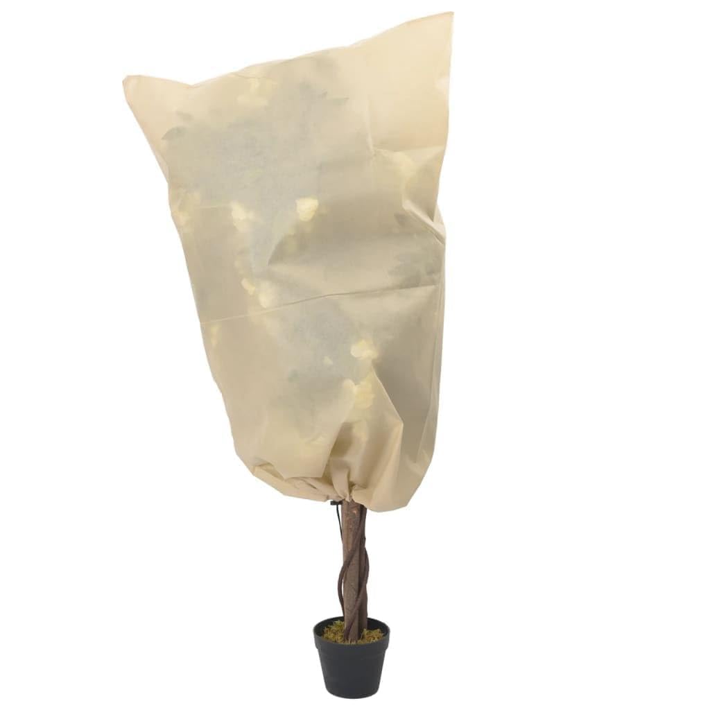 Mangloder - Tessuto non tessuto invernale per piante con coulisse, 12 x 0,8 x 1,2 m, 70 g/m², tessuto non tessuto 100% polipropilene, protezione antigelo per aiuola, balcone, terrazza, per la cura