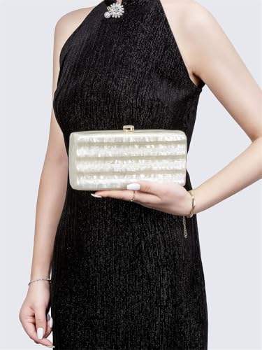 Acrylic Purses Evening Clutch Bags Women Cute Box Handbag Crossbody Purse 20253