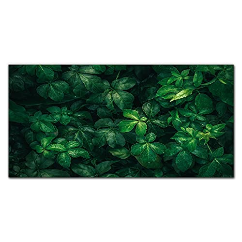 Tableau en verre Coloray 100x50cm, oubliez les cadres poussiéreux avec notre impression florale