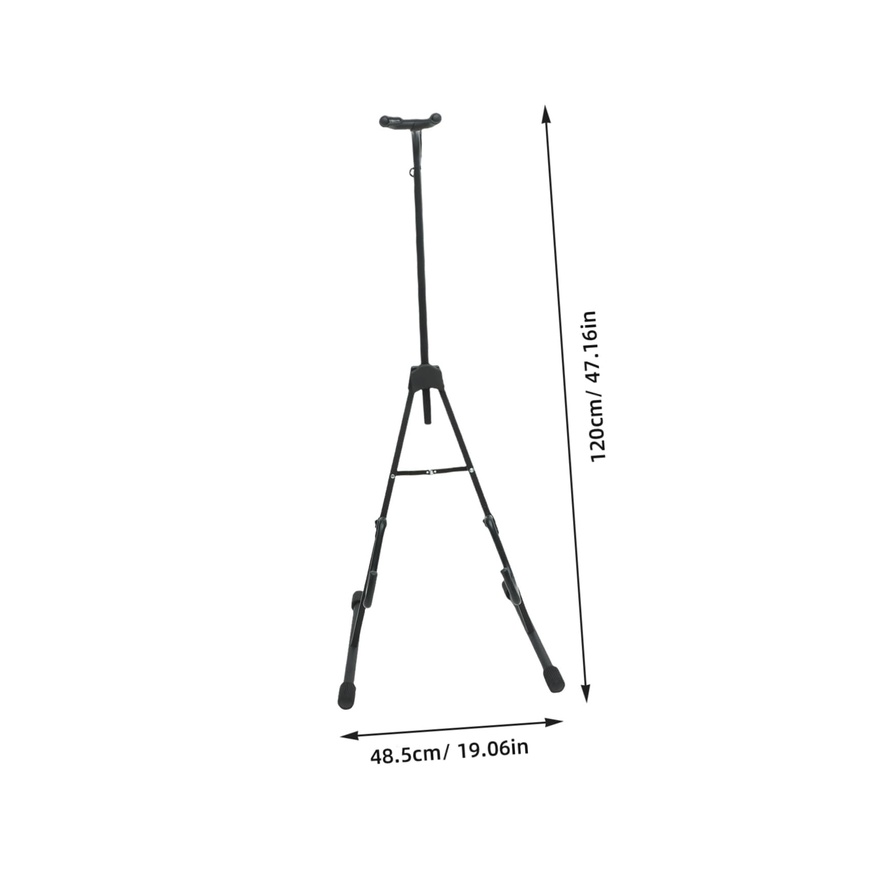 GOOHOCHY Professional Cello Stand Rack Full Size Instrument Stand for Violoncello Wall Mount Cello Bracket Black