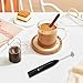 Hixava Batidora de Leche Espuma 2 en 1 Espumador de Leche Espumador de Leche Electrico de Mano 3 Velocidades Ajustable USB Recargable Mini Batidora para Huevos Café Lattes Capuchino Chocolate Caliente Imagen de Hixava Batidora de Leche Espuma 2 en 1 Espumador de Leche Espumador de Leche Electrico de Mano 3 Velocidades Ajustable USB Recargable Mini Batidora para Huevos Café Lattes Capuchino Chocolate Caliente