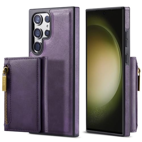 Étui portefeuille Samsung S22 éliminant le risque de rayures avec sa poche sécurisée
