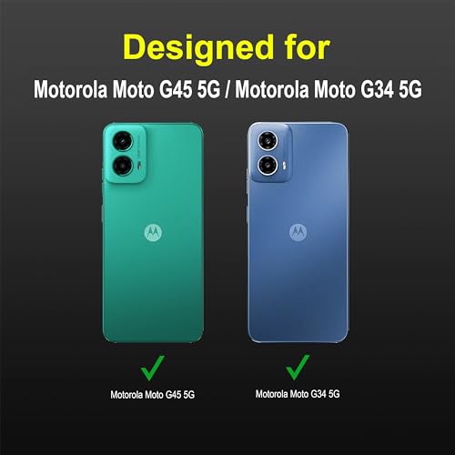 Image of amazon basics Back Case Cover for Motorola Moto G45 5G | Compatible for Motorola Moto G45 5G Back Cover | Liquid Silicon Magic Case with Camera Protection | Black