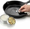 Cast Iron Seasoning Wax Conditioner for Skillet and Pan, Griddle and Carbon Steel Cookware Seasoning Care #5