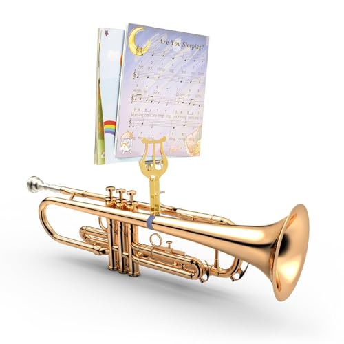 Lyre pour trompette et trombone avec pince de partition stable - 3