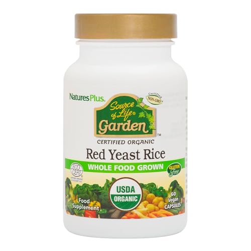 NaturesPlus Source of Life Garden Red Yeast Rice - 60 Capsules