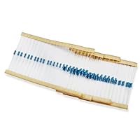 Innfeeltech 100 Pcs 1/4W 1% Toleranz 220 Ohm Metall Film Widerstand Widerstand für DIY Projekt und Experimente