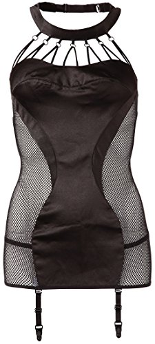 Mini robe en noir Shirley of Hollywood taille L vêtement de nuit