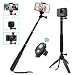 Selfie Stick with Bluetooth Remote,SYOSIN 3 in 1 Extendable Selfie Stick(37 inch) and Tripod Stand for iPhone Xs/iPhone Xs max/iPhone X/iPhone 8/8 Plus/iPhone 7/iPhone 7 Plus/Galaxy S9/S9 Plus/More