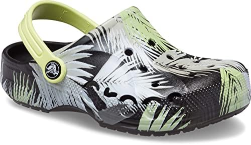 Crocs Unisex-Child Baya Graphic Clog, Tropical/Black, 7 US Toddler | Image 6