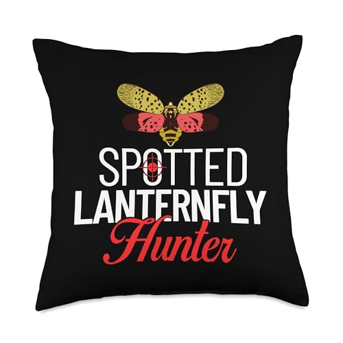 Spotted Lanternfly Throw Pillow image