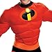 Disguise Men's Mr. Incredible Classic Muscle Adult Costume, red, XXL (50-52)