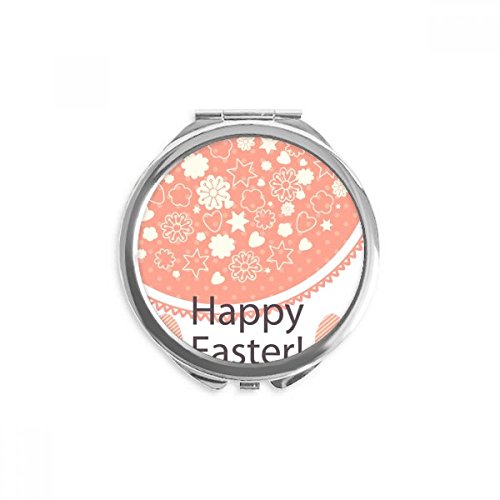 Espejo de mano de Pascua con lindo huevo floral, el detalle perfecto para regalar en primavera