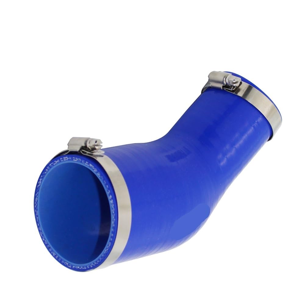 Thujmgh 51Mm-70Mm Reducer Silicone Hose Adapter Connector 45 Degree Universal Flame Resistant Car Intercooler Turbo Intake Pipe Couple Car Air Intake Hose(51Mm-70Mm)