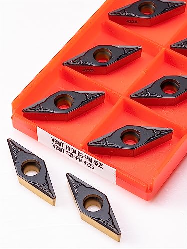Insertos de carburo para torno VBMT160408 PM 4225 10 piezas miniatura 5