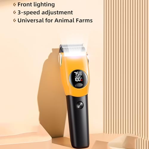 Tondeuse pour chiens électrique avec kit de coupe ajustable - 5