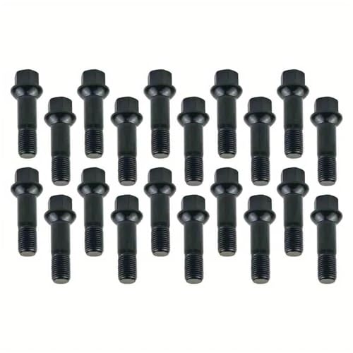 Image of Compatible With Benz For T-Model S213 2016 EQC N293 2019 E-CLASS Coupe C238 20pcs Wheel Lug Bolts Nuts Replacement OEM：0009907607