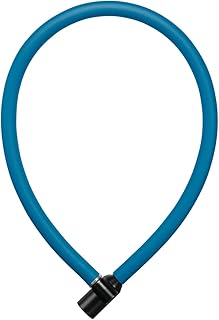 AXA Resolute 6-60 - Cable antirrobo (60 cm, nivel de seguridad 2, incluye soporte), color azul