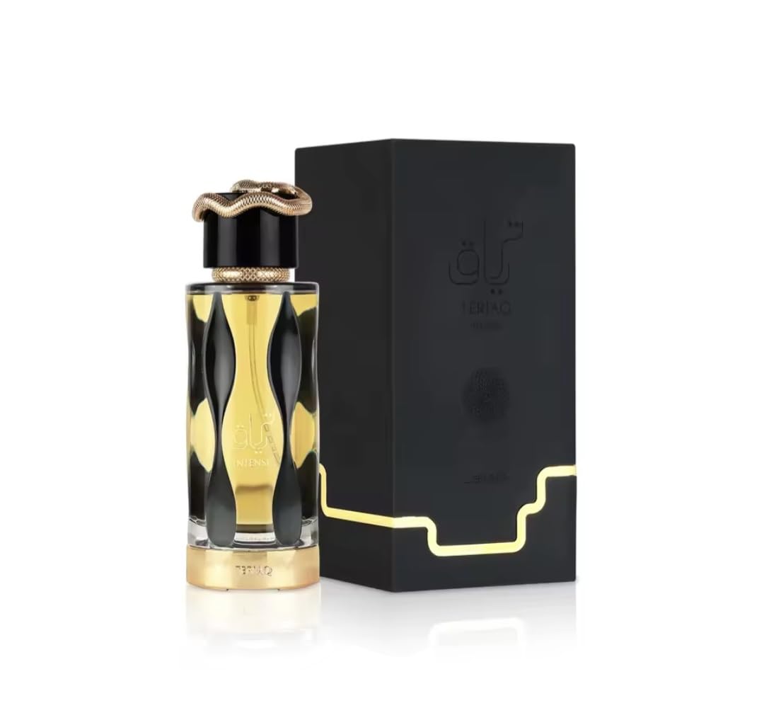 Teriaq Intense eau de parfum 100 ml profumo arabo + campioncino da 5 ml da borsetta in omaggio
