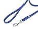 IDC Color & Gray gumierte Leine, 20 mm x 1 m mit Schlaufe, Blau-Grau