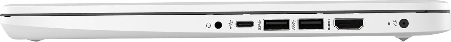 HP 14" Business Laptop, 1-Year Office 365 with Copilot AI, 16GB RAM 1.1TB Storage (1TB SSD+64GB SSD), Dual-Core Intel Processor, Win 11, PLUSERA Earphones, Snowflake White–Best Value