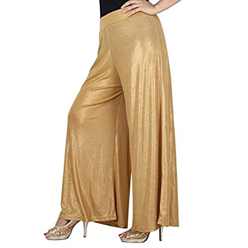 Image of DREAM & DZIRE Shimmer Palazzo for Women in Plus and Small Size.