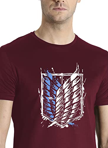 Image of ADRO Men's 100% Cotton Regular Fit T-Shirt