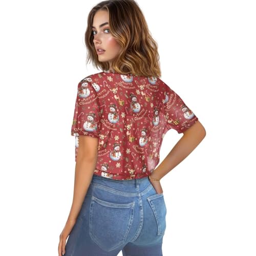 Image of Women's Shrug Short Sleeve Bolero Open Front Knit Party Tulle Cardigan Cropped Cardigan Shoulder Cover Up