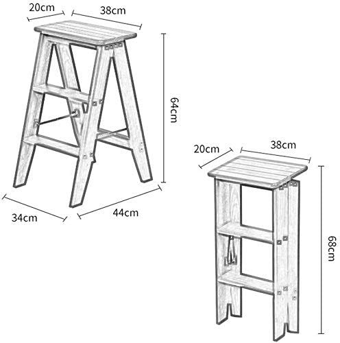 Tabouret haut de cuisine et échelle à pédale 3 marches CHEWYNP - 2