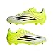 adidas Unisex-Kids F50 League Firm Ground/Multi Ground J, Team Solar Yellow/Black/Lucid Red, 5