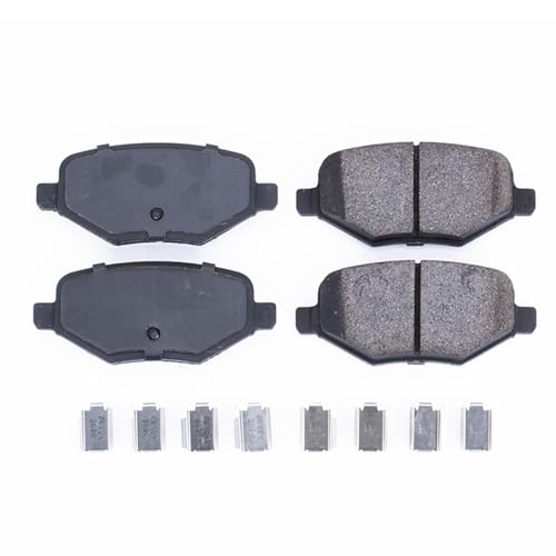Image of PowerStop Rear Brake Pads for Ford Edge 2011-14 |Taurus 2015-16 |Lincoln MKT 2013-19 |MKX 2013-15 - Z17 Ceramic Brake Pads with Installation Hardware, 17-1754