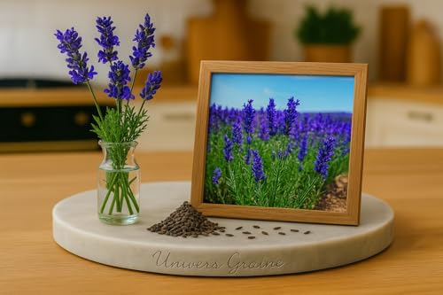 100 Graine Graines de LAVANDE Dentée - Lavandula multifida - Papillon du portugal - Vivace aromatique bleu violet - Fleur Jardin - 410