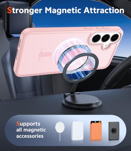 Image of FNTCASE for Samsung Galaxy S26 FE /S25 FE Case Matte Compatible with Magsafe