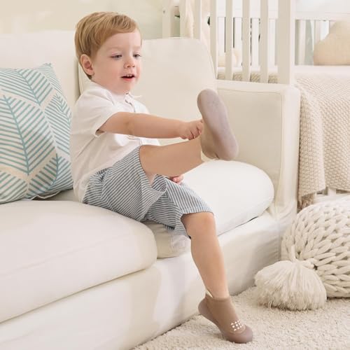 image for Bearbay Baby Sock Shoes Baby Walking Shoes Infant Non-Slip Breathable 