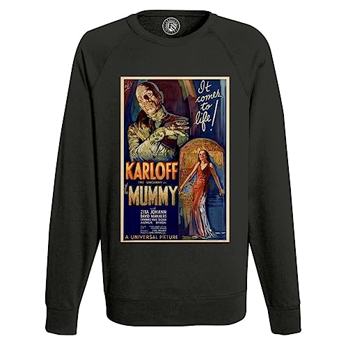 Sweat shirt homme affiche de film la mommie le cadeau retro et poster cinema vintage